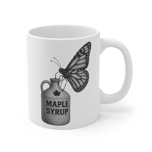Sweet Wings and Syrupy Things Butterfly Mug